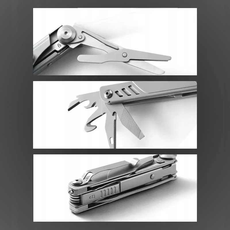 Bez Marki NÓŻ sulankstomas MULTITOOL NARZĘDZIE WIELOFUNKCYJNE 5 NARZĘDZI