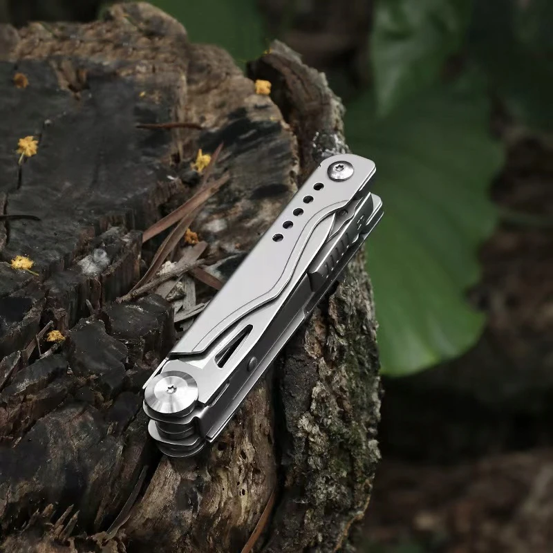 Bez Marki NÓŻ sulankstomas MULTITOOL NARZĘDZIE WIELOFUNKCYJNE 5 NARZĘDZI