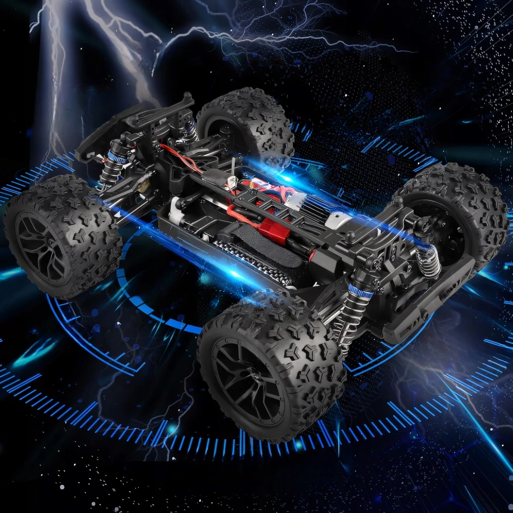 Bez Marki Nuotoliniu būdu valdomas RC automobilis visureigis 4x4 1:18 36 km/h nuotolinio valdymo RINKINYS