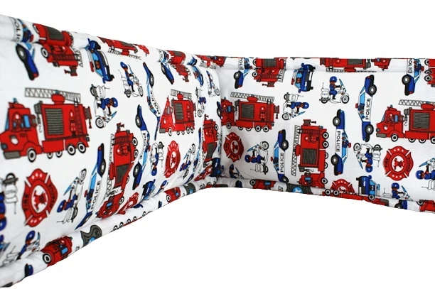 Bez Marki ochraniacz do łóżeczka 30X180cm policja