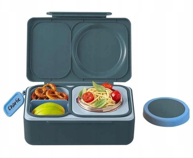 Bez Marki OmieBox UP Pietų dėžutė su termosu, Graphite