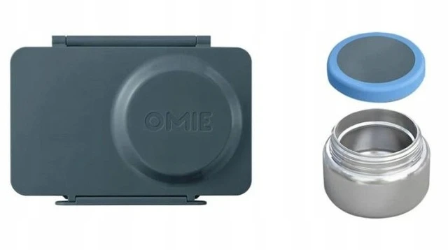Bez Marki OmieBox UP Pietų dėžutė su termosu, Graphite