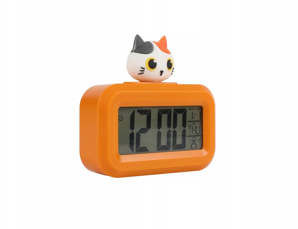 Itotal Bez Marki Oranžinis žadintuvas CAT Apšvietimas Matuoja temperatūrą i-total
