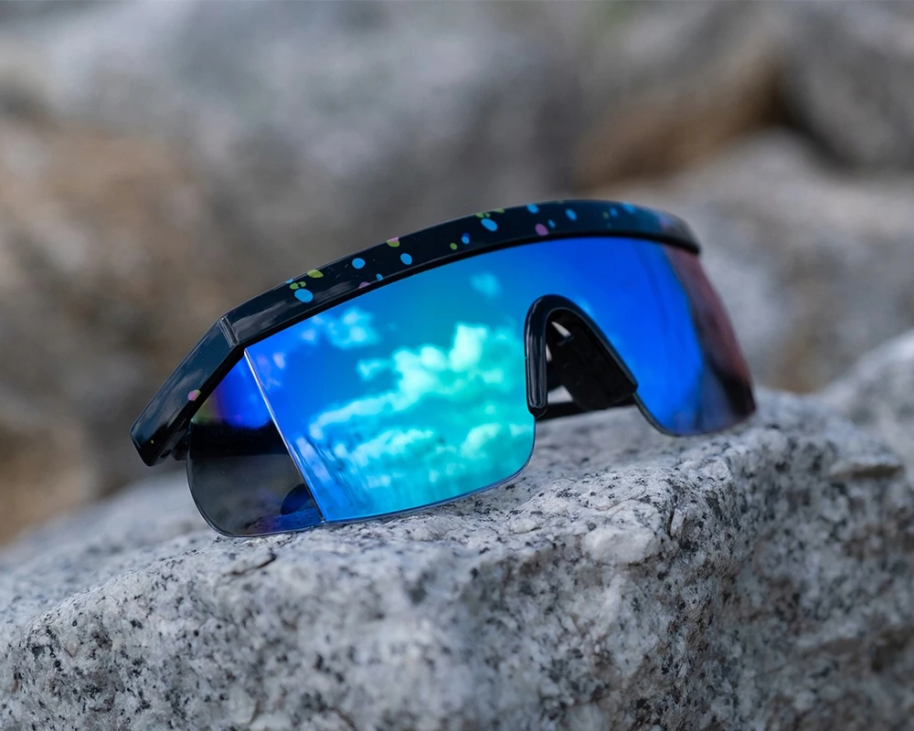 Bez Marki Ox Optics Jet Baltas Heat akiniai nuo saulės