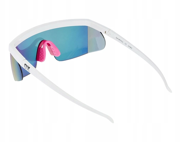 Bez Marki Ox Optics Jet Baltas Heat akiniai nuo saulės