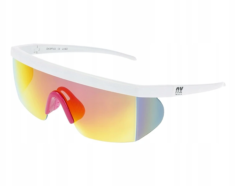 Bez Marki Ox Optics Jet Baltas Heat akiniai nuo saulės