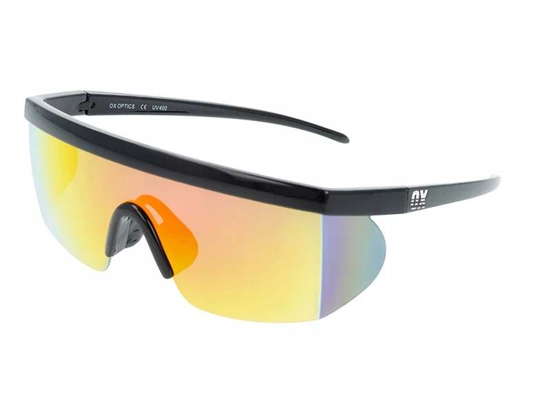 Bez Marki Ox Optics Jet Juodas Heat akiniai nuo saulės