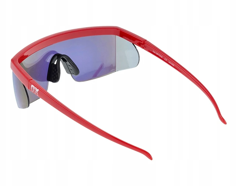Bez Marki Ox Optics Jet Raudona Flash akiniai nuo saulės su Uv400 filtru