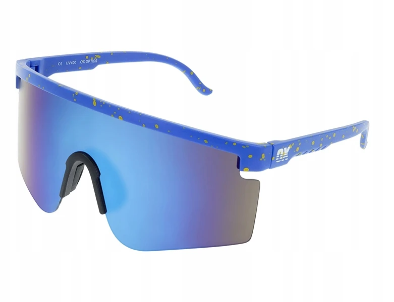 Bez Marki Ox Optics Zone akiniai bėgimui, Uv400, mėlyni