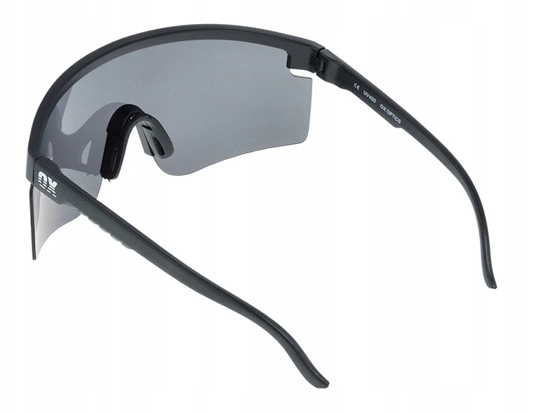 Bez Marki Ox Optics Zone Double Juodas akiniai sportui ir laisvalaikiui