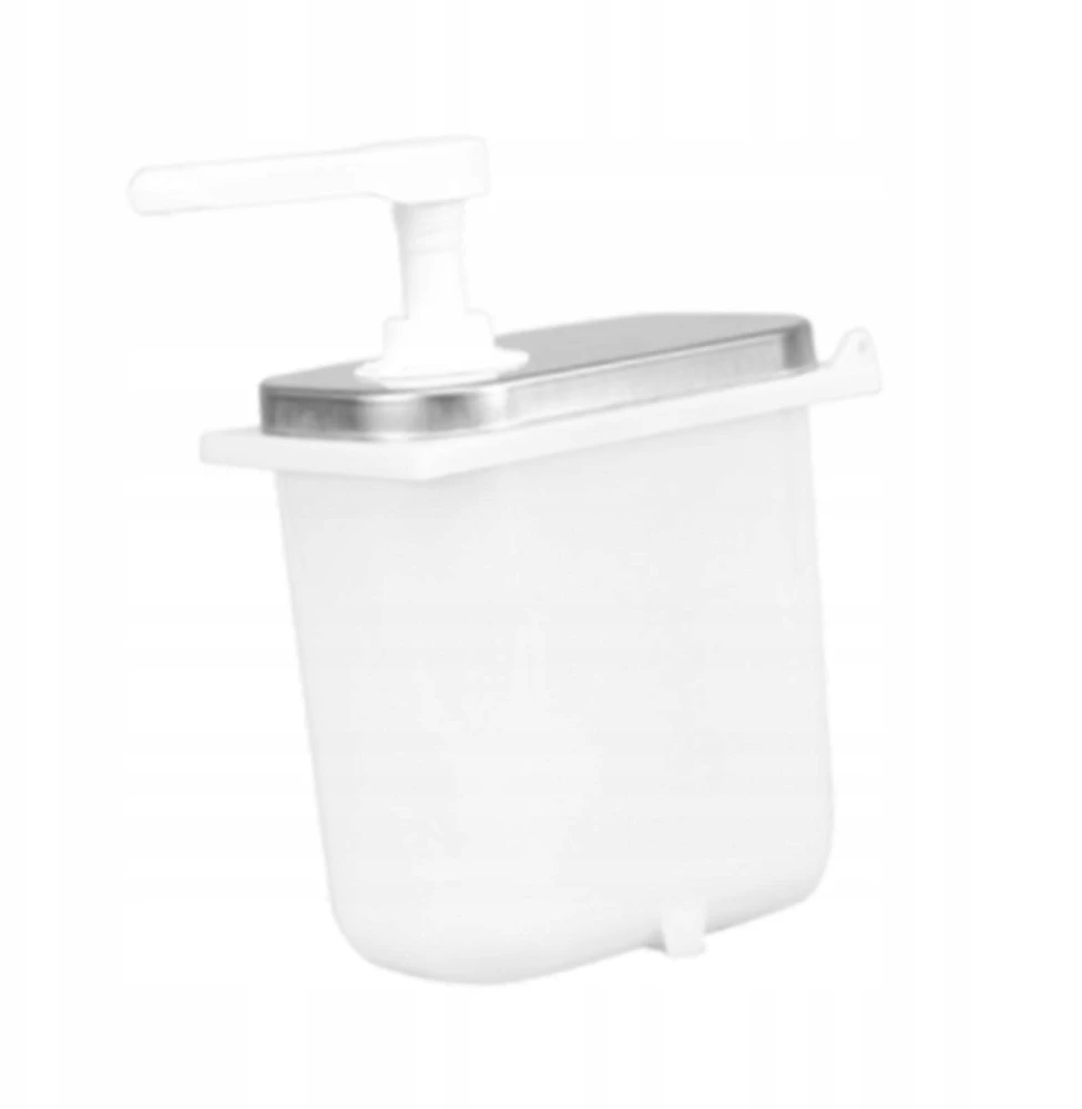 Bez Marki Padažo dozavimo pompa, prieskonių pompa, 2 l, indas su pompa, padažai, 2L balti