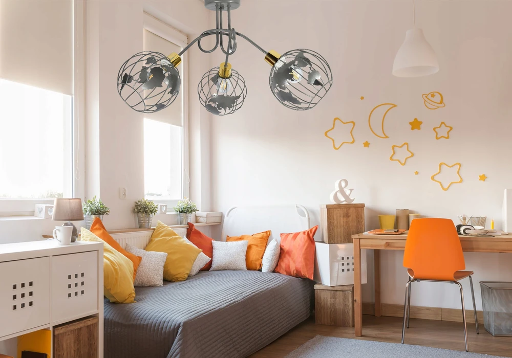 Bez Marki Pakabinamas šviestuvas "globus" Led Loft Modernus