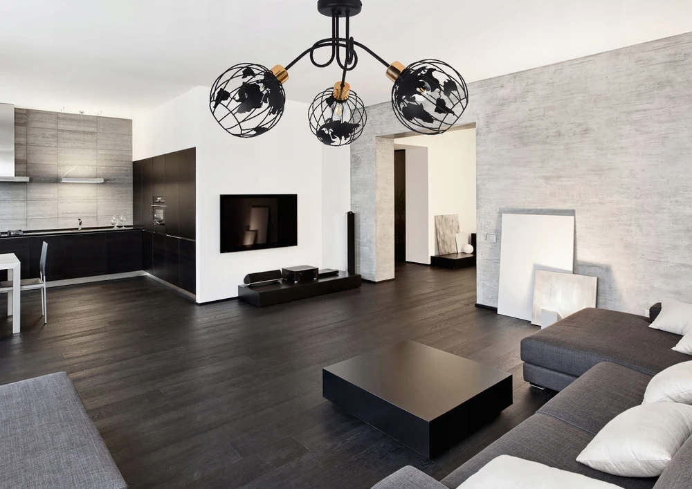 Bez Marki Pakabinamas šviestuvas "globus" Led Loft Modernus