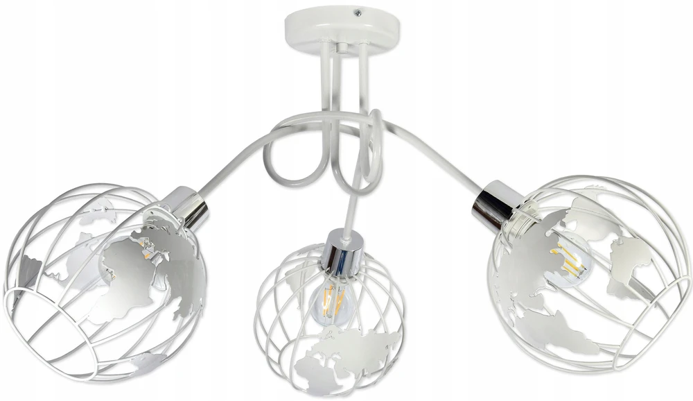 Bez Marki Pakabinamas šviestuvas "globus" Led Loft Modernus