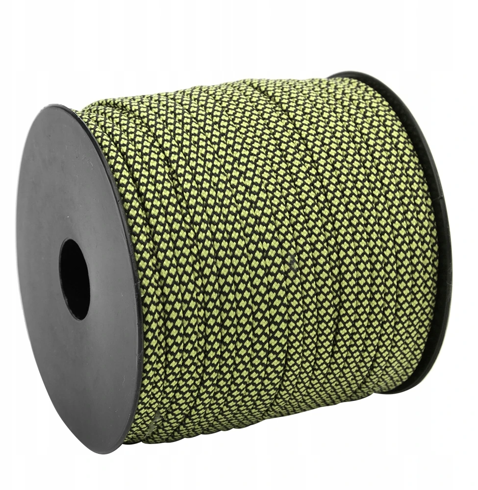 Bez Marki PARACORD 50M 4MM TARP palapinės virvė