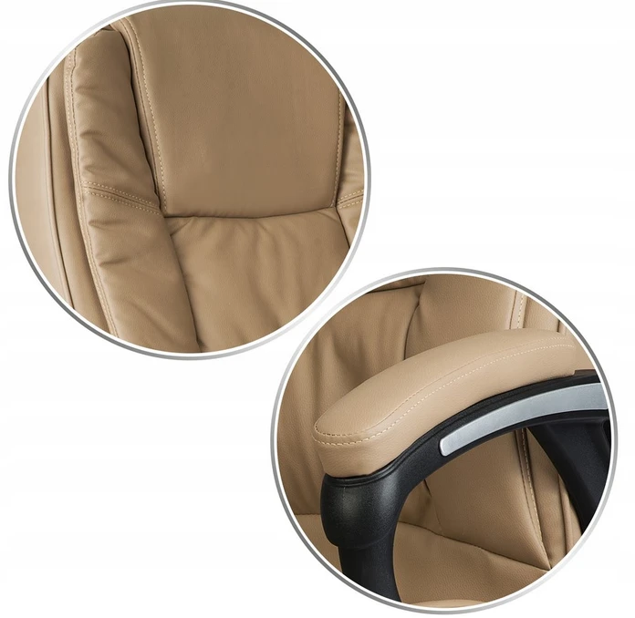 Bez Marki PASUKAMA BIURO KĖDĖ STILO BEIGE