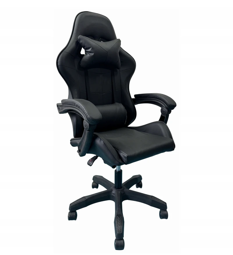 Bez Marki Pasukama žaidimų stalo kėdė Eco Leather Juoda NORD X TECHVIKING