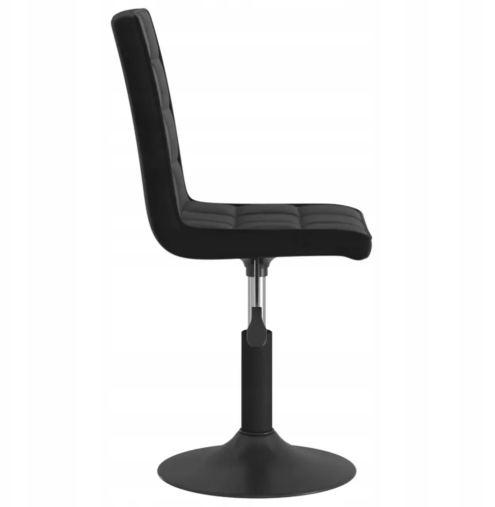 Bez Marki Pasukamos stalo kėdės 40x52x(102,5-117,5)cm, juodos