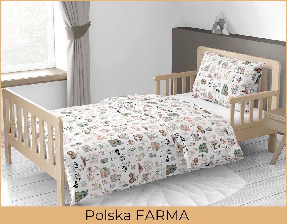 Bez Marki Patalynė DZIECIĘCA 160x200 dla dziecka 100% medvilnė CERTFIKAT Polska Farma