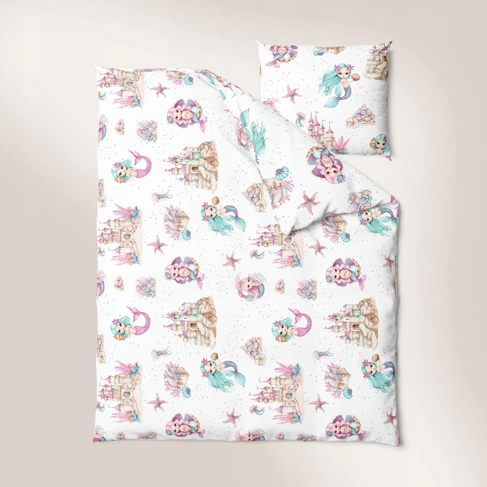 Bez Marki Patalynė DZIECIĘCA BAWEŁNA 100x140 + 50x60 100% BAWEŁNA certyfikat 2-el. do