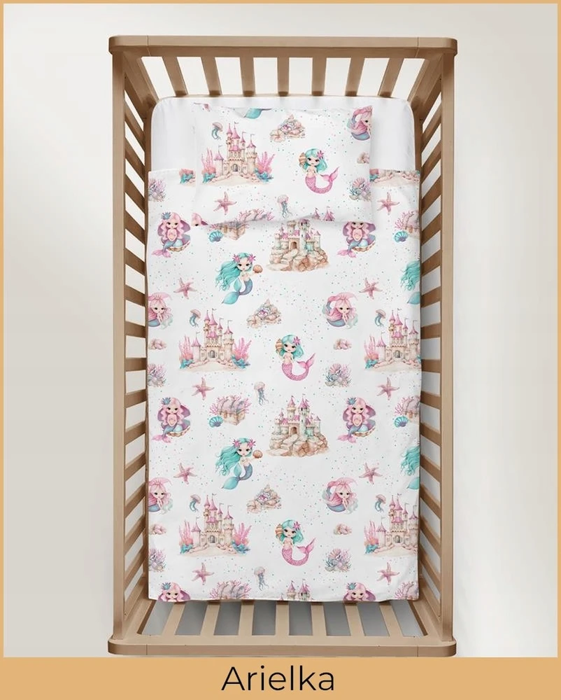 Bez Marki Patalynė DZIECIĘCA BAWEŁNA 100x140 + 50x60 100% BAWEŁNA certyfikat 2-el. do