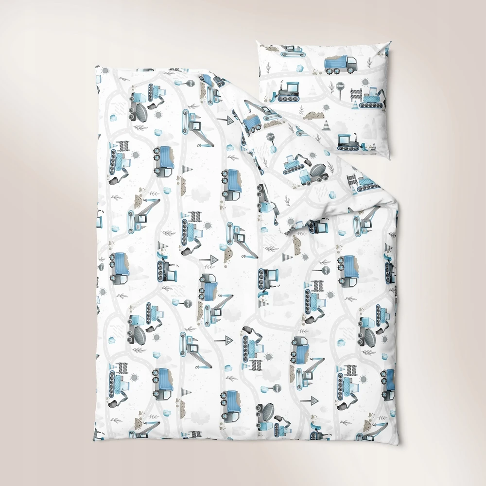 Bez Marki Patalynė DZIECIĘCA BAWEŁNA 100x140 + 50x60 100% BAWEŁNA certyfikat 2-el. do