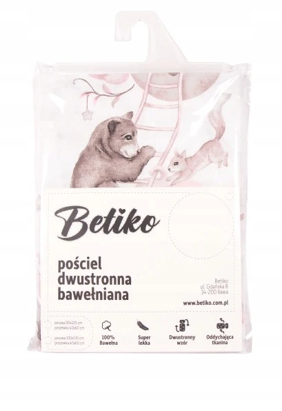 Bez Marki Patalynė dziecięca do łóżeczka Bawełniana Komplet Poszewek 120x90 cm