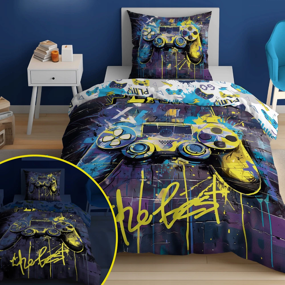 Bez Marki Patalynė Świecąca w ciemności 140x200 Gamer Pad do gry konsola