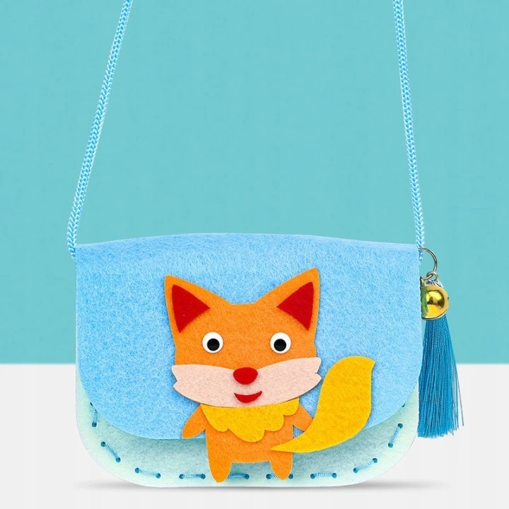 Bez Marki Pečių BAGS veltinis DIY siuvimo rinkinys 6 vnt Mergaitėms