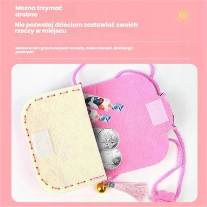 Bez Marki Pečių BAGS veltinis DIY siuvimo rinkinys 6 vnt Mergaitėms