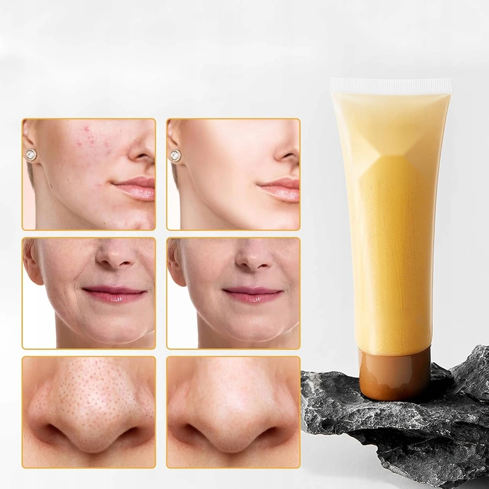 Bez Marki PEEL OFF MASK 3 GOLD ANTIRUKŠČIŲ DRĖKINANTIS GEL
