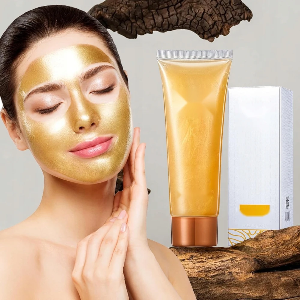Bez Marki PEEL OFF MASK 3 GOLD ANTIRUKŠČIŲ DRĖKINANTIS GEL