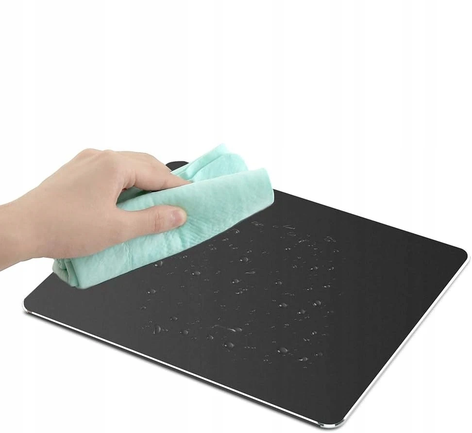 Bez Marki PELĖS KILMĖLIS 24X20CM METALINIS ALUMINIUMAS LYGUS PLONAS ATVARUS