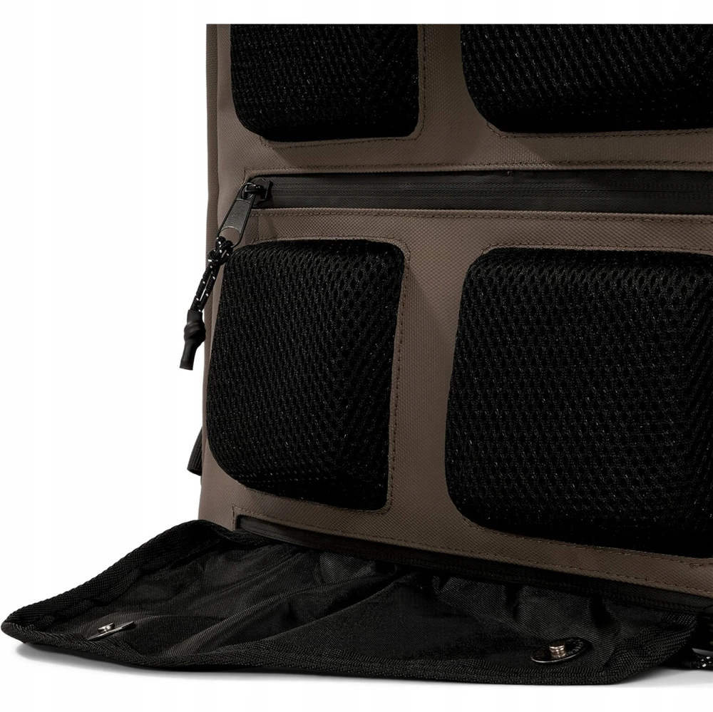 Bez Marki Perdirbtas Cargo kuprinė 20l Ruda - URBAN PROOF - Juoda - Perdirbtas PET - Nuo 6 metų