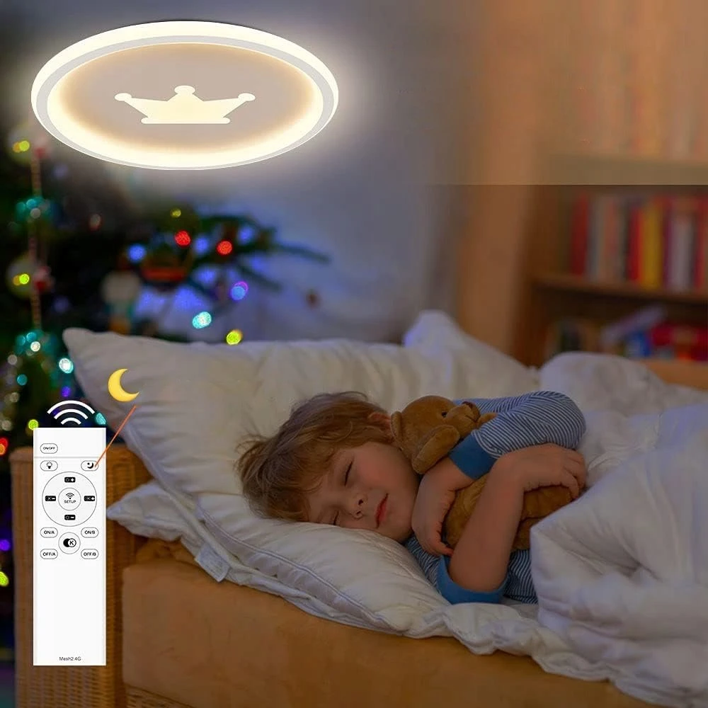 Bez Marki Plafon LED su pultu, lampa sufitowa do pokoju dziecięcego, 41,5 cm