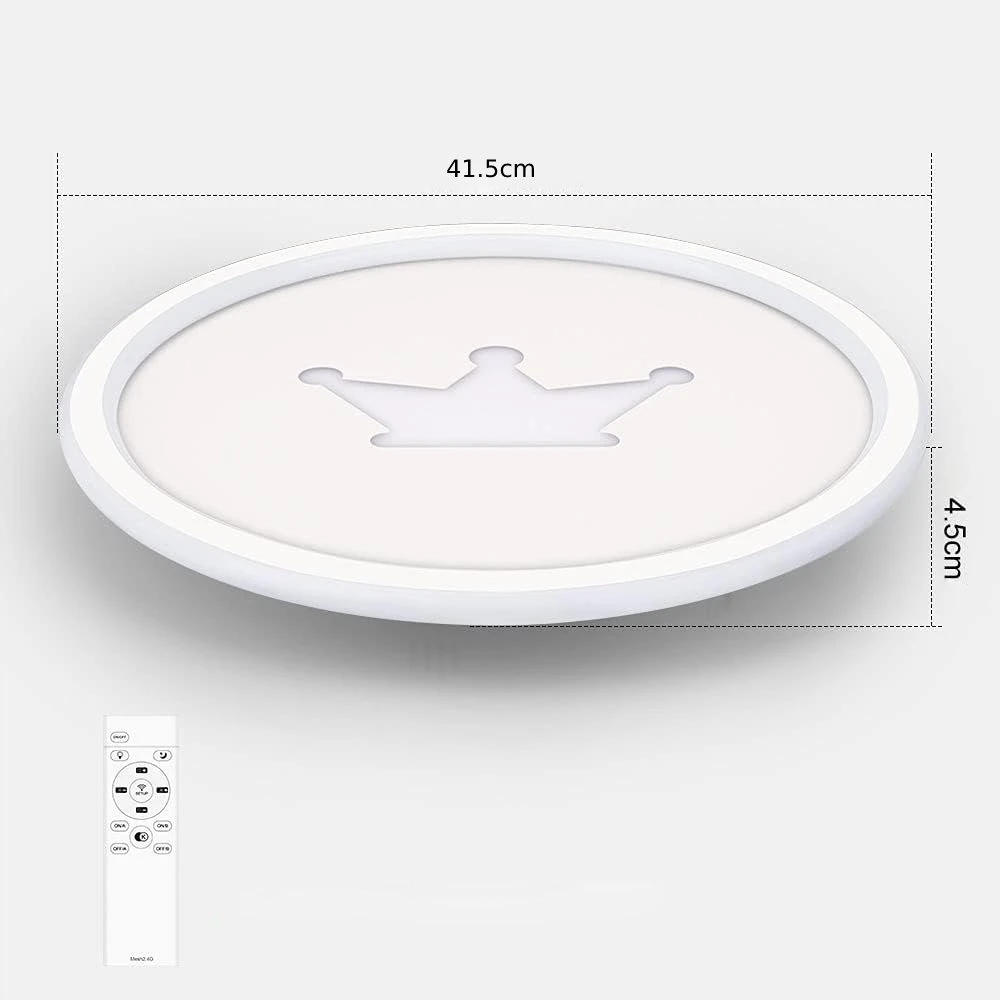 Bez Marki Plafon LED su pultu, lampa sufitowa do pokoju dziecięcego, 41,5 cm