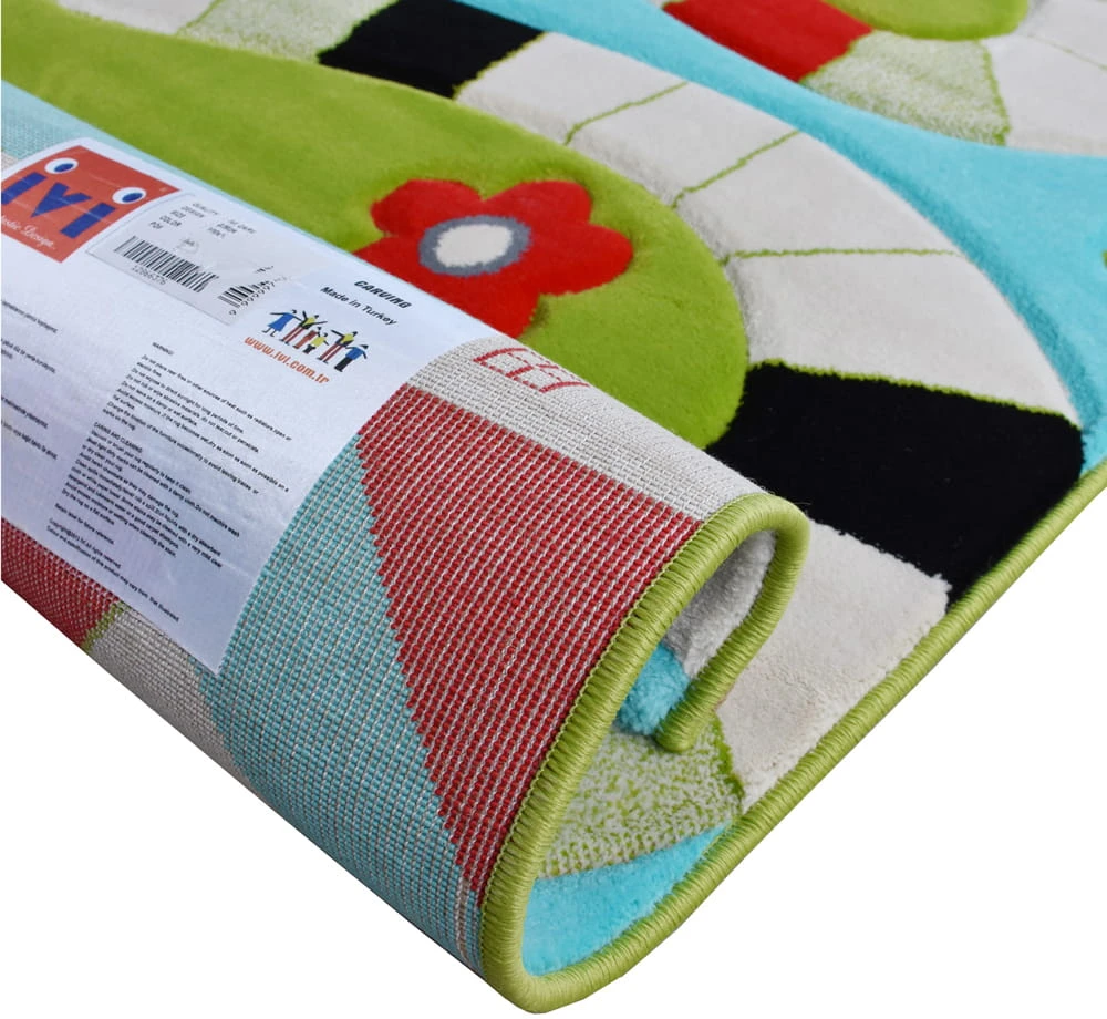 Bez Marki PLANSZA DO GRY - Turkio dywan dziecięcy SOFT PLAY 100x150 cm. IVI Carpet