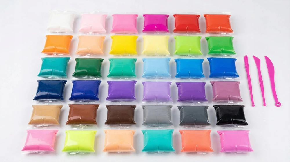 Bez Marki Plastelinos rinkinys 36 spalvos, 230g, vaikams, modeliavimo masė
