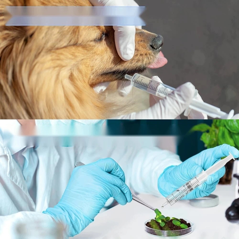 Bez Marki PLASTIKINIAI ŠVIRKŠTAI 10 Vnt. 5 ml DAUGIAUSIOS DIDELĖS DALYTUVAI