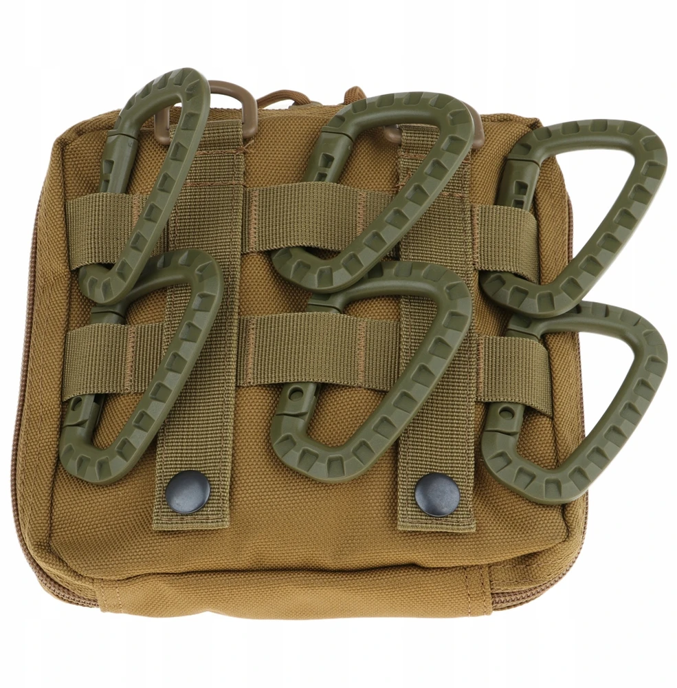 Bez Marki Plastikinis karabinas khaki spalvos, tvirtas, universalus