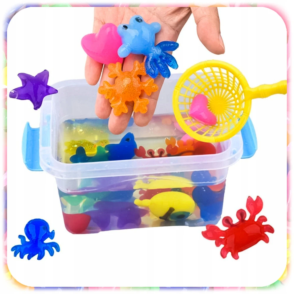 Bez Marki PLASTIKINIS MASĖS KŪRYBINIS RINKINYS DIY AQUA GEL XL DOVANA VAIKUI
