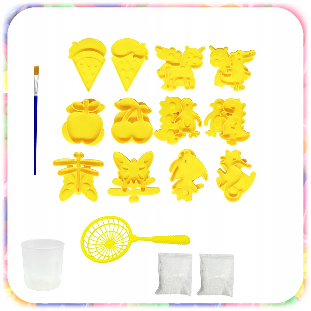 Bez Marki PLASTIKOS PASTA DAŽYMAI ANT VANDENS CREATIVE DIY AQUA GEL VAIKAMS