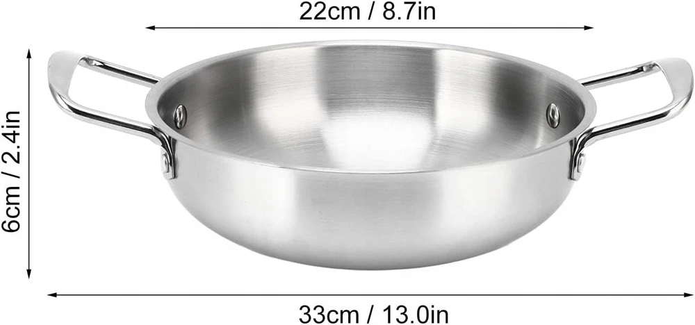 Bez Marki PLIENINIS PUODAS 18cm, BINAURALUS PLOKŠČIUS MAkaronus, TOLYGIUS ŠILDYMAS