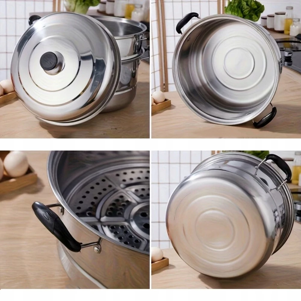 PLIENINIS PUODAS STEAMING INSERT STEAM STEAM INSERTS DANGAS
