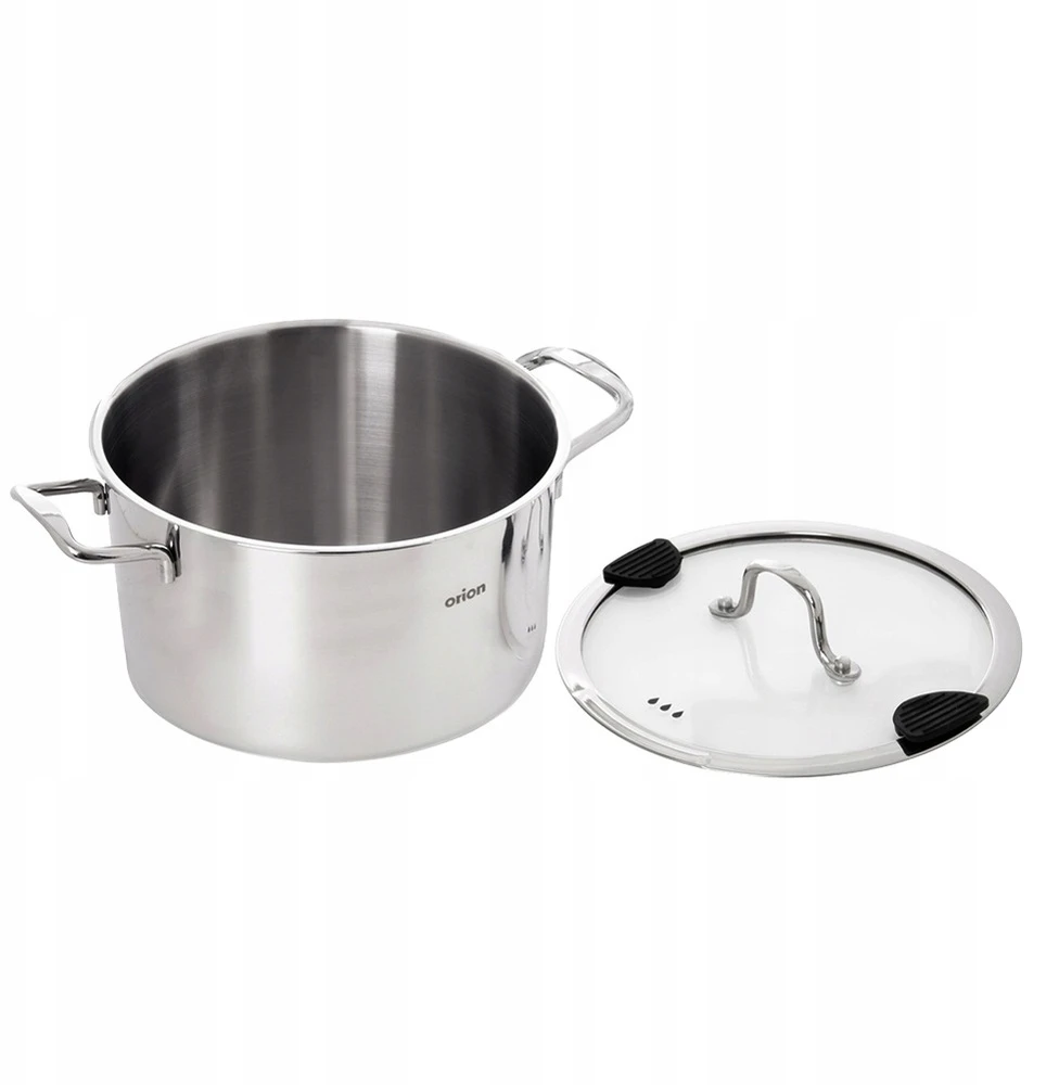 Bez Marki Plieninis puodas su dangčiu Orion Venice 24 cm 62 l