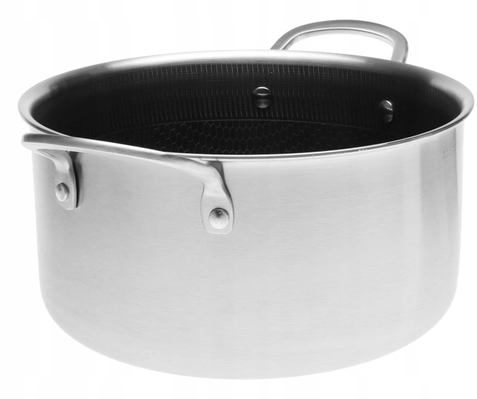 Bez Marki Plieninis puodas su nepridegančia danga HOONEY COB 20cm 3.6L 7683