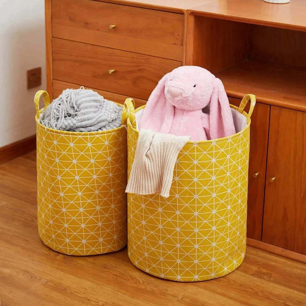 Bez Marki POJEMNIK KOSZ NA PRANIE ZABAWKI POJEMNY WOREK sulankstomas DUŻY XL 60l 40x50cm
