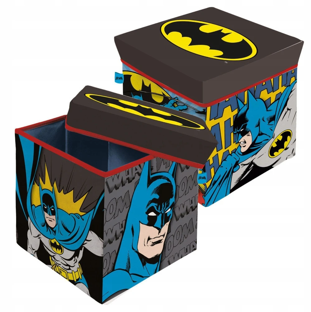Bez Marki Pojemnik na zabawki Batman Comic 30×30×30 cm