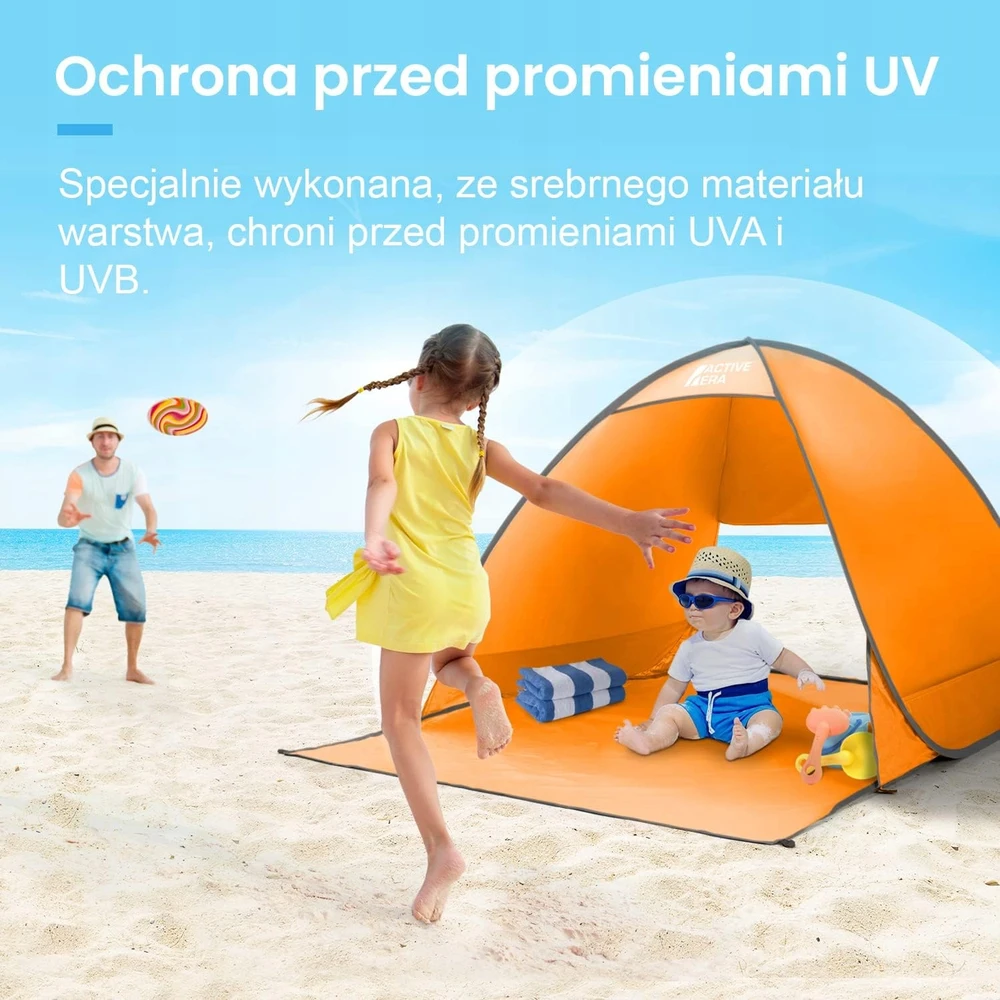 Bez Marki Pop-up paplūdimio palapinė 2-3 asm. lengva greitai surenkama