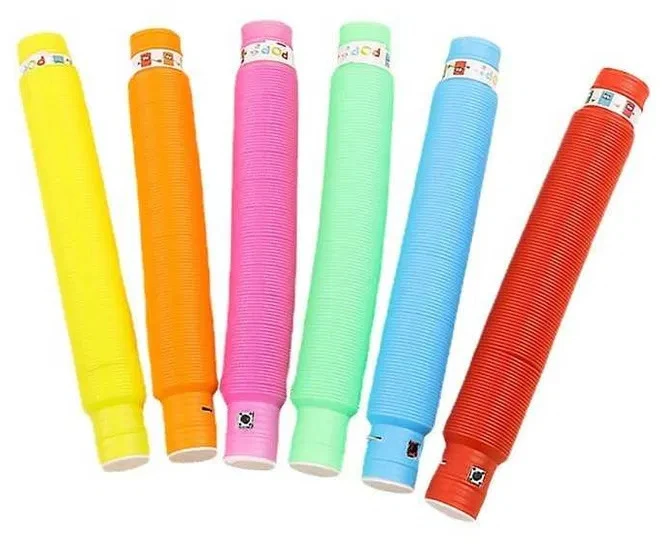Bez Marki POP XXL žėrintys jutimo vamzdeliai (1 vnt.)